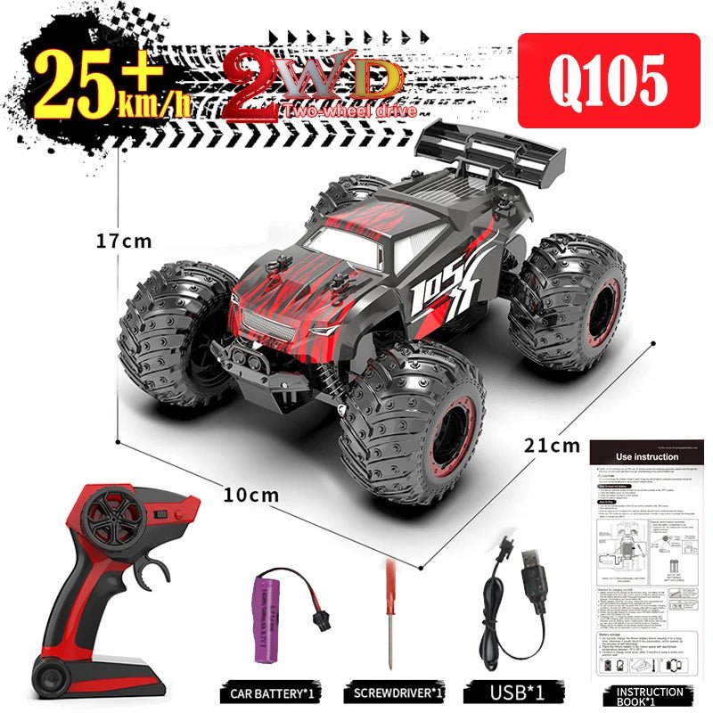 JJRC 70KM/H 1:16 4WD RC Car – Brushless High - Speed Off - Road Truck with LED Lights - Featured Mart