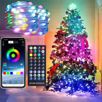 Smart App Control Christmas Tree String Light - Featured Mart