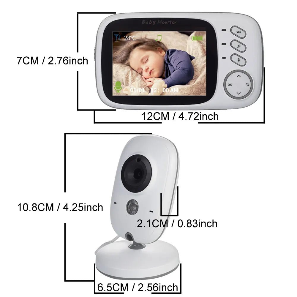 Smart Baby Monitor with Night Vision - Featured Mart