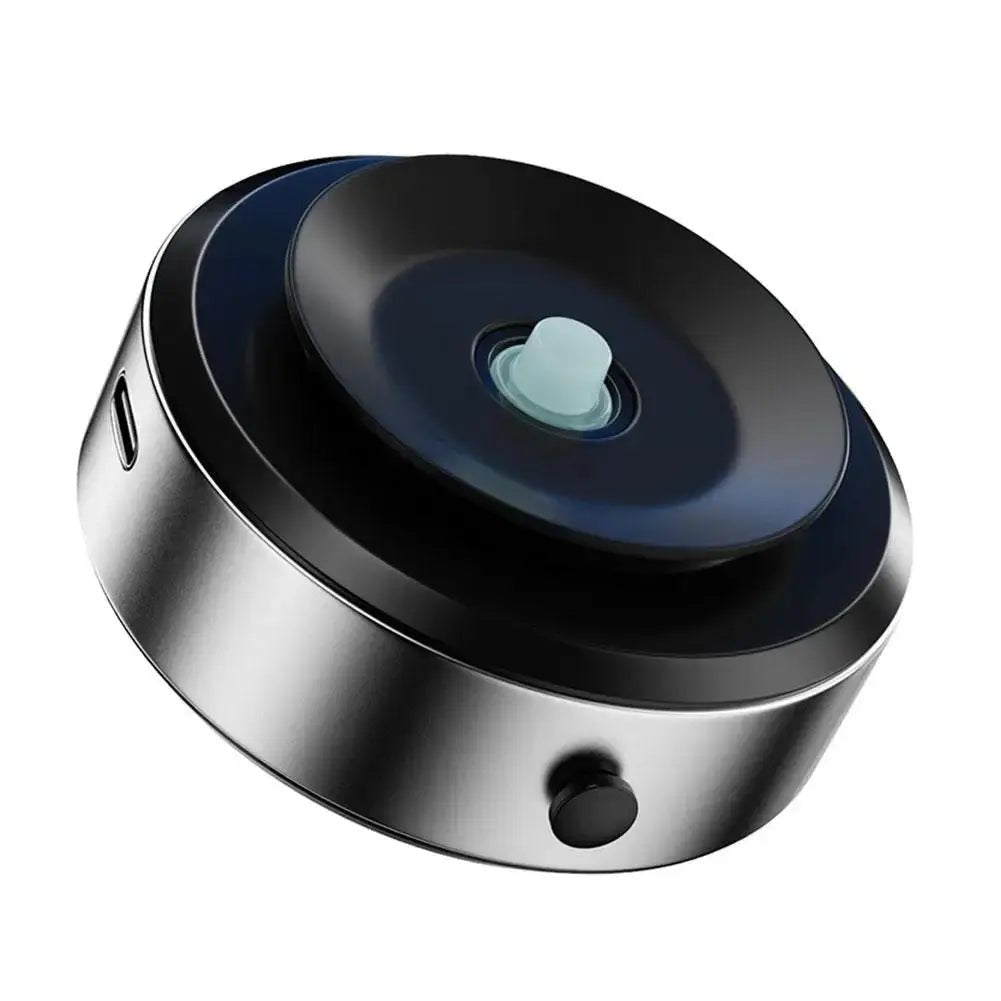 2 - in - 1 Magnetic Wireless Car Charger with Dual - Sided Rotation & Vacuum Suction - Featured Mart