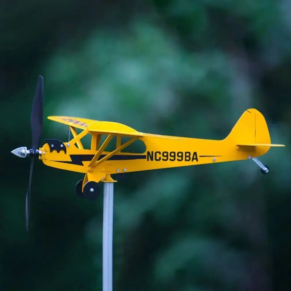 3D Airplane Windmill Weathervane - Featured Mart