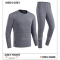 Men’s Winter Heated Thermal Jacket & Pants USB Electric Skiwear Featured Mart