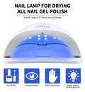 UV LED Nail Dryer Lamp for Gel Polish, Professional Manicure Equipment Featured Mart