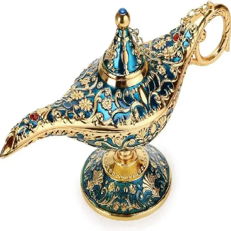 Vintage Magical Legend Aladdin Genie Lamp Featured Mart