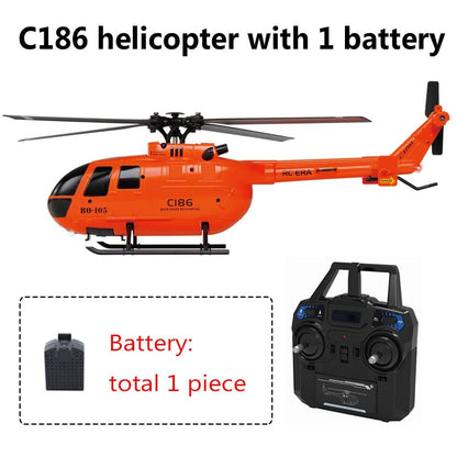 C186 Pro B105 RC Helicopter – 2.4G 6 - Axis Gyro Stabilized Remote Control Aircraft - Featured Mart