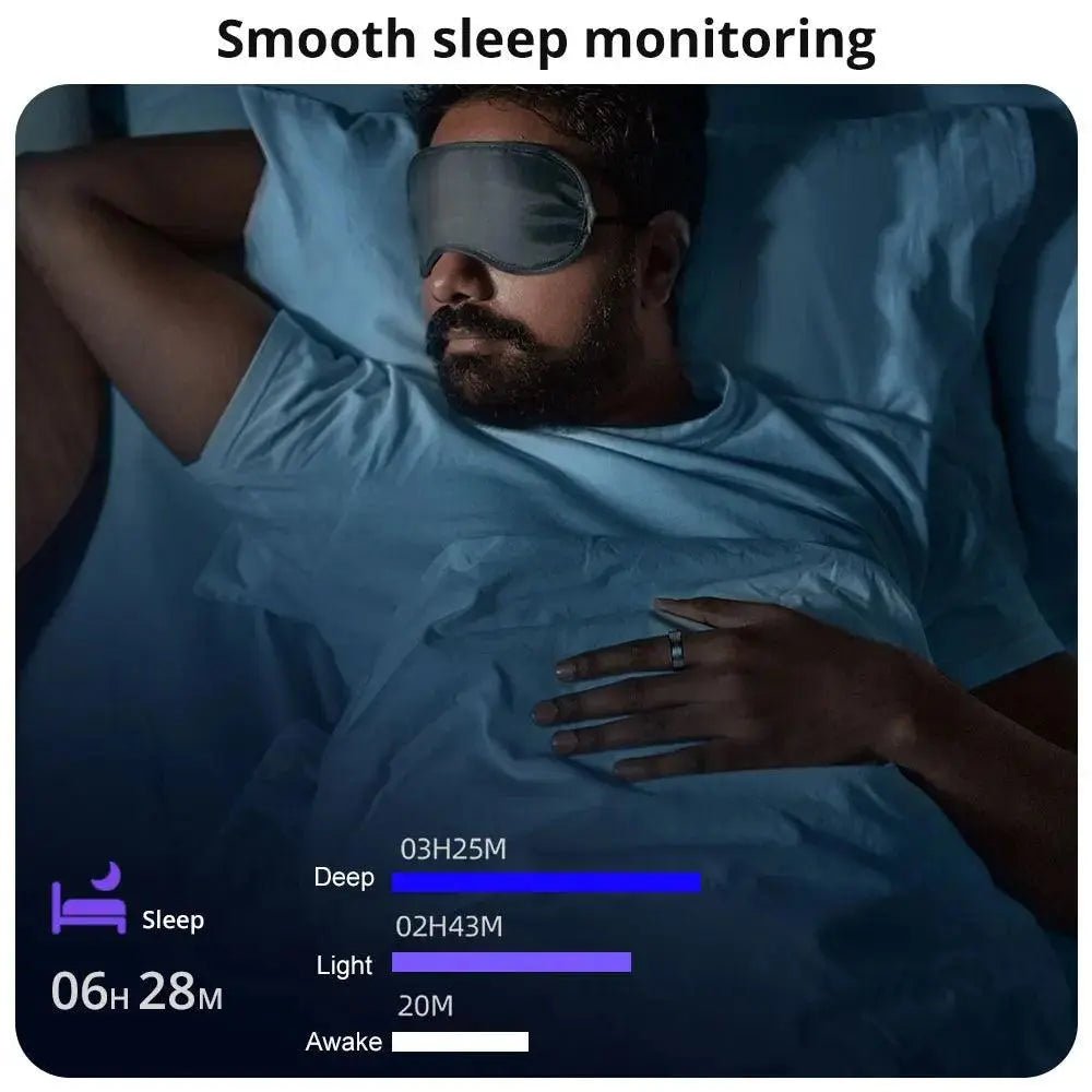 COLMI Smart Ring, Heart Rate & Oxygen Monitor, IP68, 5ATM, Multi - Sport - Featured Mart