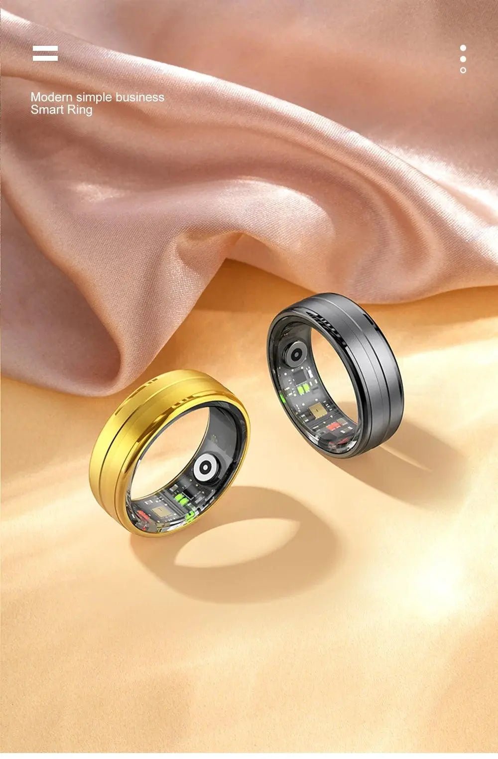 COLMI Smart Ring, Heart Rate & Oxygen Monitor, IP68, 5ATM, Multi - Sport - Featured Mart