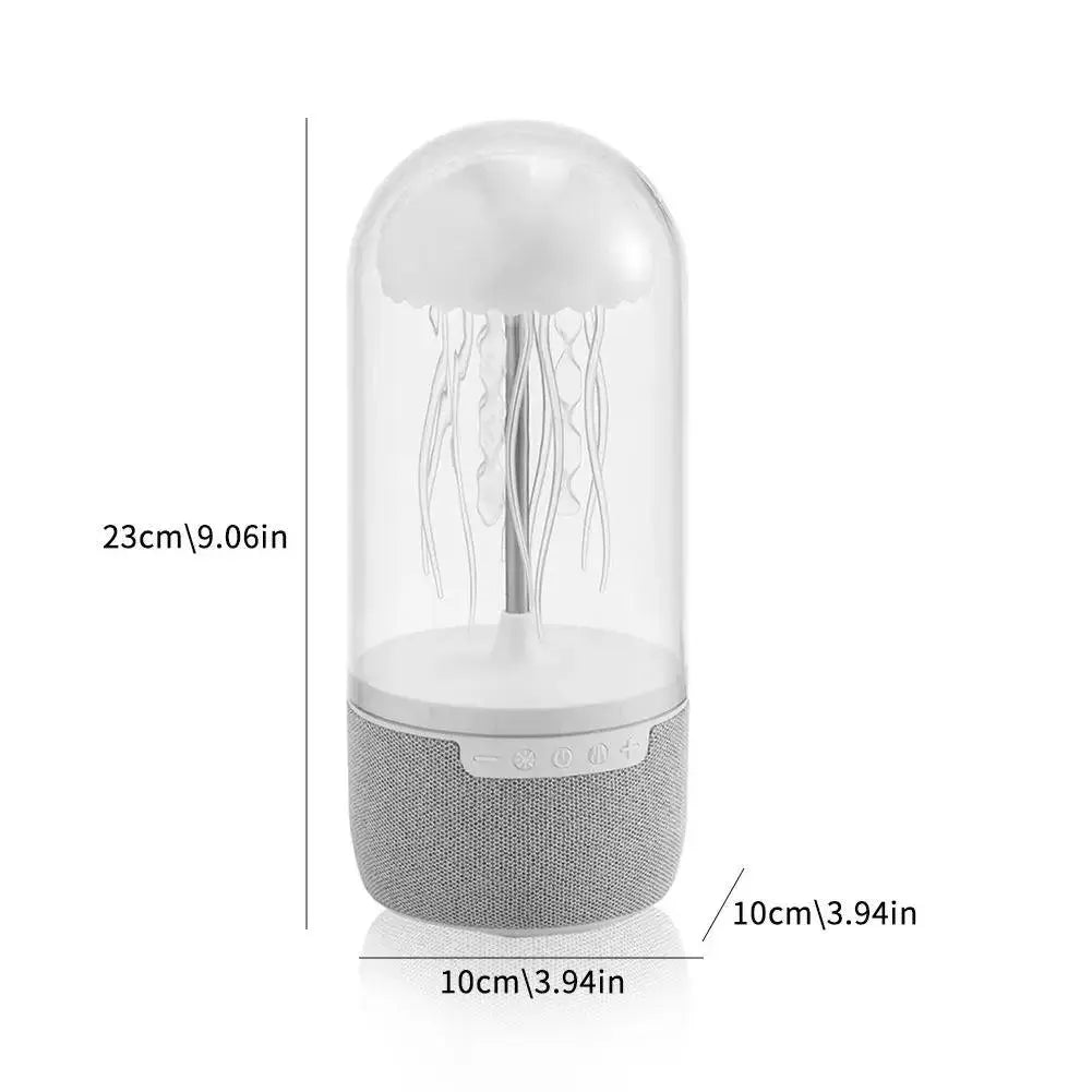 Creative Portable Jellyfish Lamp Bluetooth Home Sound Surround - Featured Mart