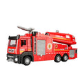 Diecast Fire Truck Toy 1/32 – Lights, Sounds & Gift - Ready Fun - Featured Mart