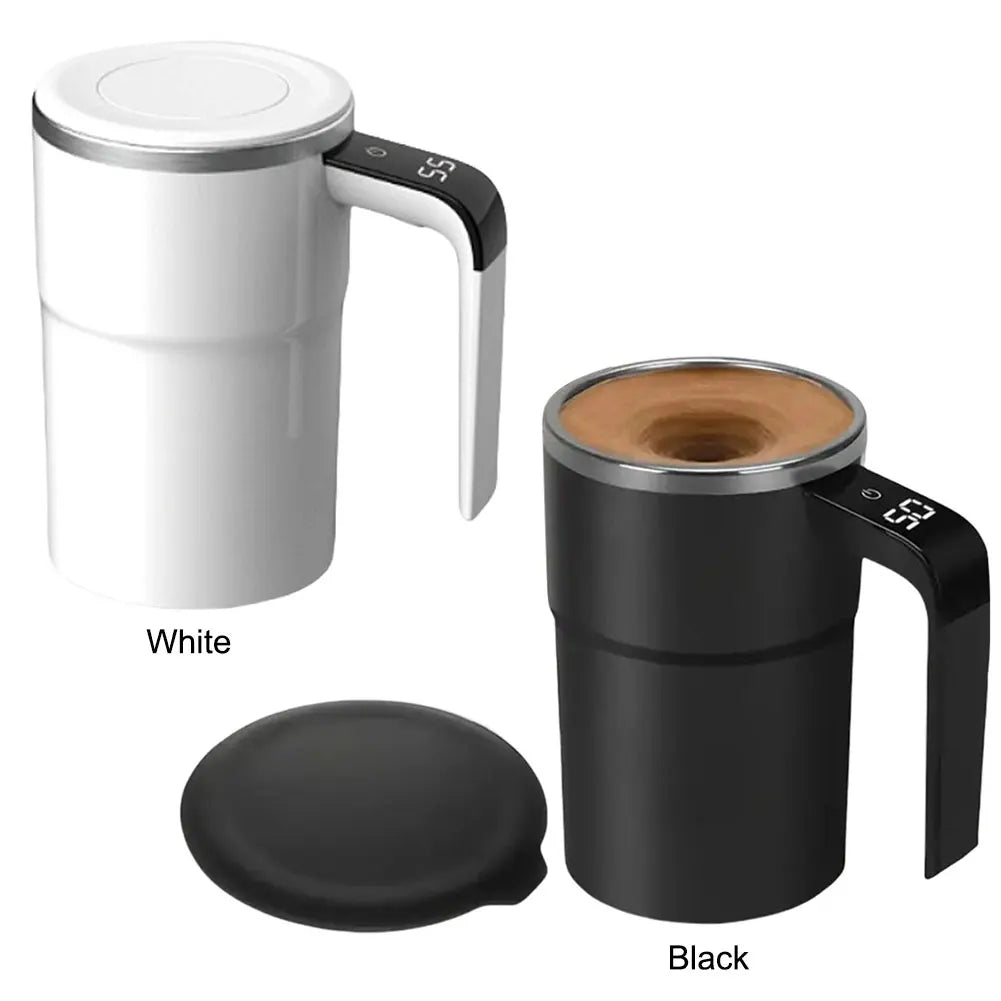 Electric Stirring Coffee Mug – USB Rechargeable - Featured Mart