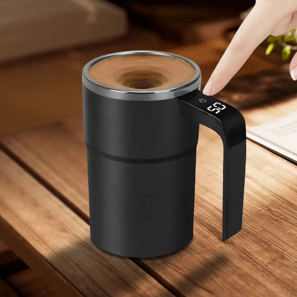 Electric Stirring Coffee Mug – USB Rechargeable - Featured Mart
