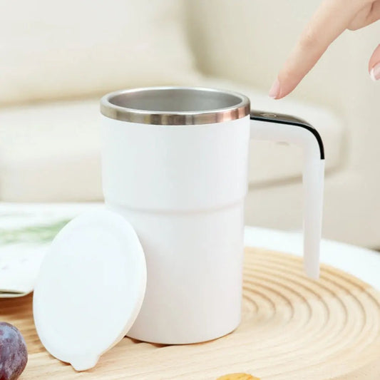 Electric Stirring Coffee Mug – USB Rechargeable - Featured Mart