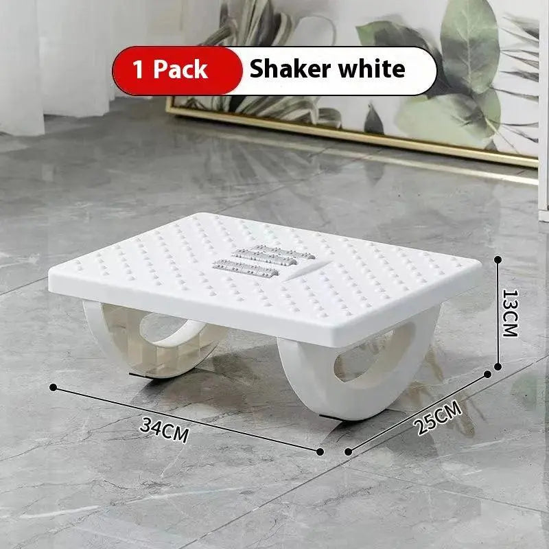 Ergonomic Footrest with Massage Rollers, Portable Under - Desk Stool - Featured Mart