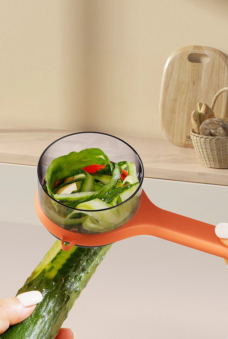 Fruit & Veggie Peel King - Splash - Proof Storage Blade - Featured Mart