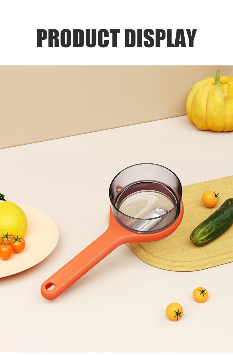 Fruit & Veggie Peel King - Splash - Proof Storage Blade - Featured Mart