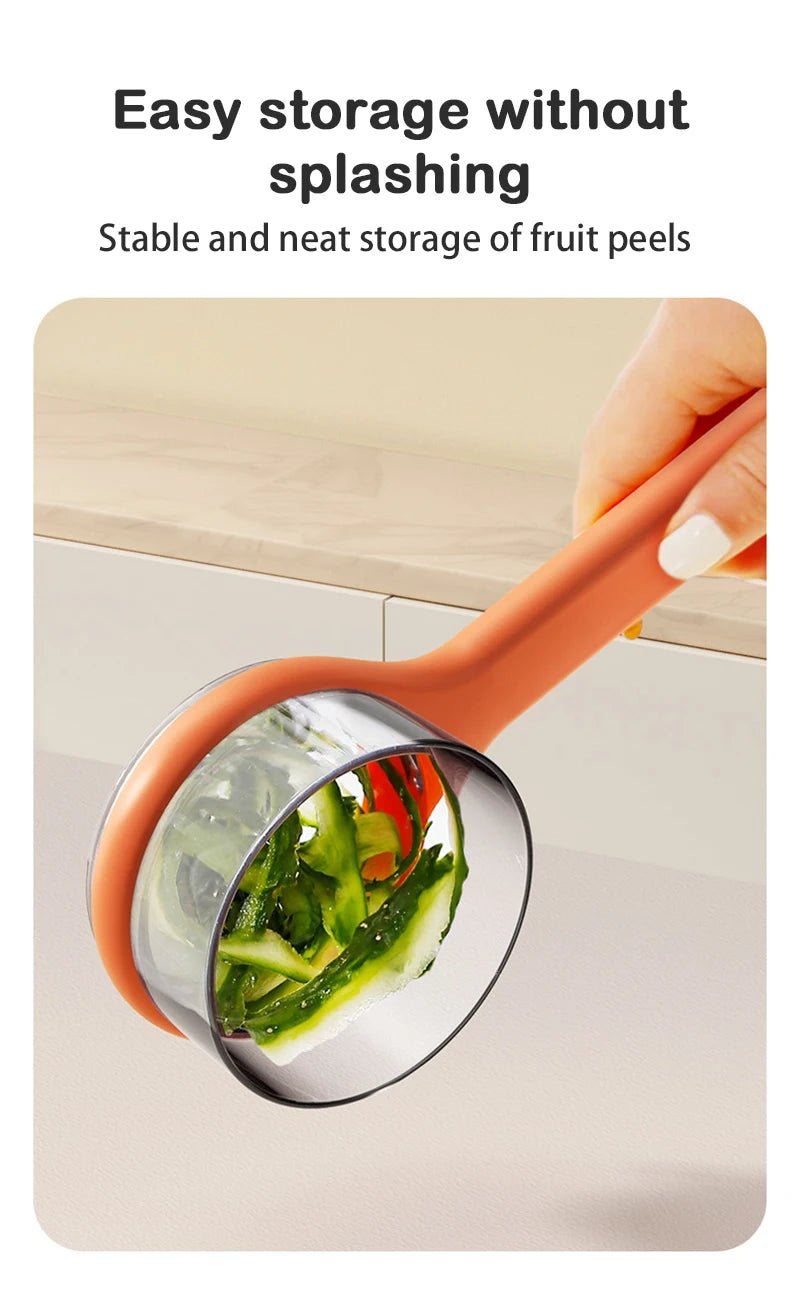 Fruit & Veggie Peel King - Splash - Proof Storage Blade - Featured Mart