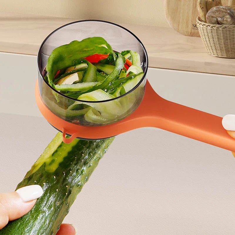 Fruit & Veggie Peel King - Splash - Proof Storage Blade - Featured Mart