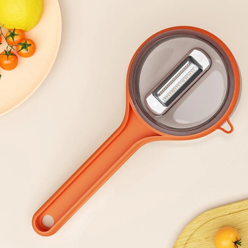 Fruit & Veggie Peel King - Splash - Proof Storage Blade - Featured Mart