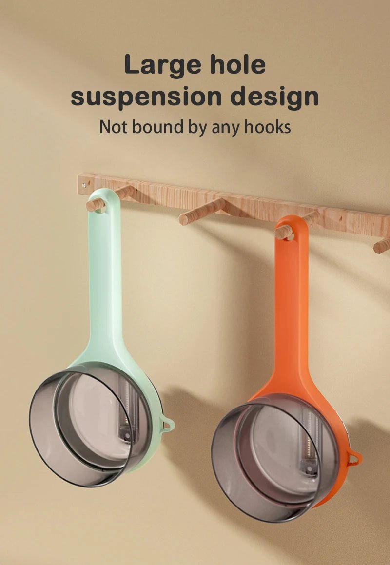 Fruit & Veggie Peel King - Splash - Proof Storage Blade - Featured Mart
