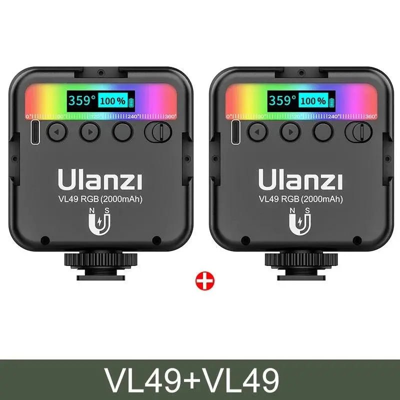 Full Color RGB LED Magnetic Mini Fill Light - Featured Mart