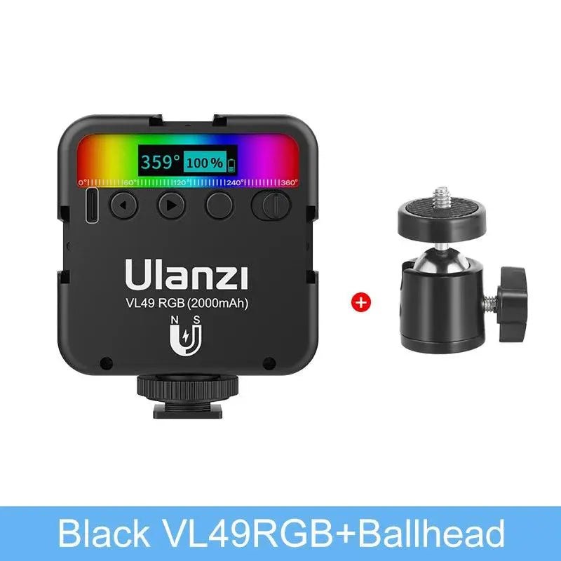 Full Color RGB LED Magnetic Mini Fill Light - Featured Mart