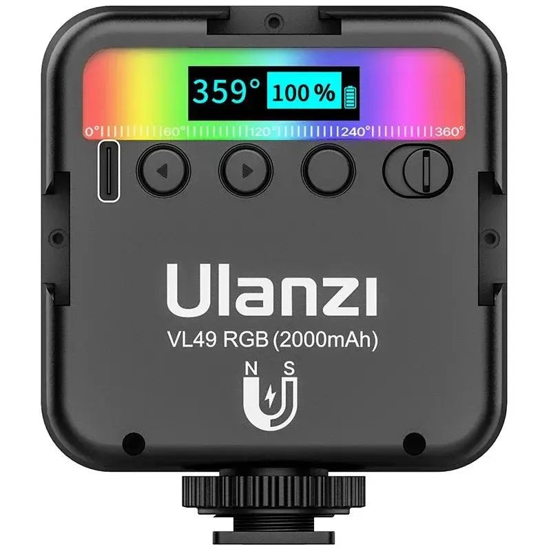 Full Color RGB LED Magnetic Mini Fill Light - Featured Mart