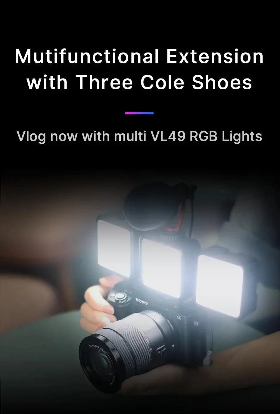 Full Color RGB LED Magnetic Mini Fill Light - Featured Mart
