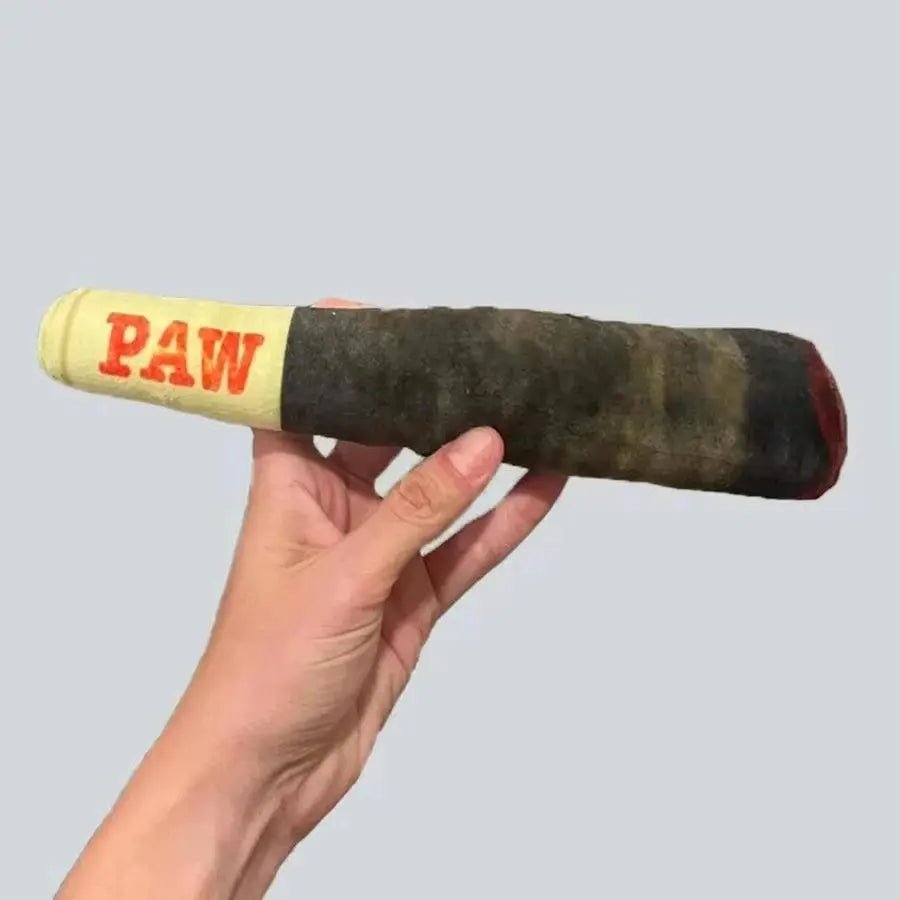 Green Simulation Cigar Plush Toy for Handsome Dogs - Featured Mart