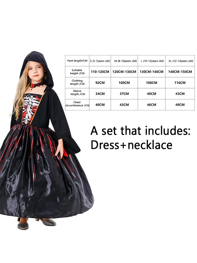 Halloween Girls Pirate Costume – Cosplay Sailor Dress Up Outfit for Party & Role Play - Featured Mart