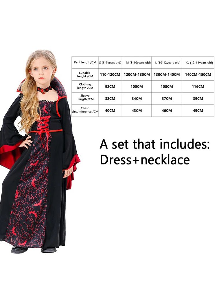 Halloween Girls Pirate Costume – Cosplay Sailor Dress Up Outfit for Party & Role Play - Featured Mart