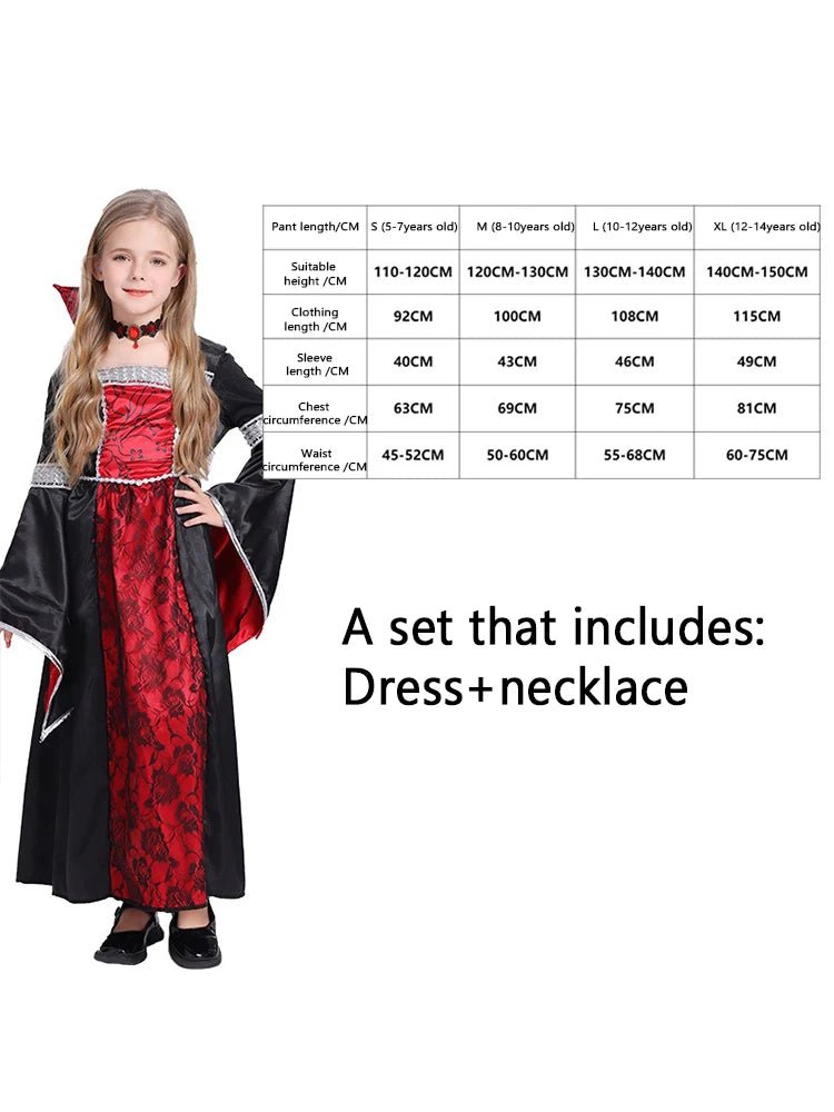 Halloween Girls Pirate Costume – Cosplay Sailor Dress Up Outfit for Party & Role Play - Featured Mart