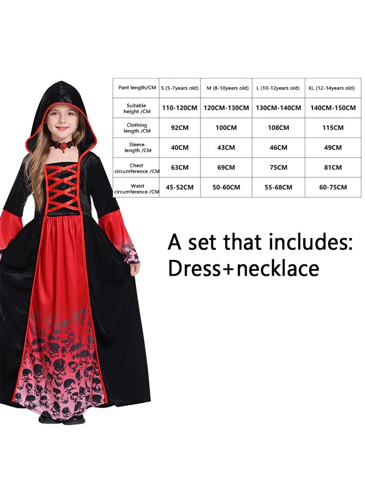 Halloween Girls Pirate Costume – Cosplay Sailor Dress Up Outfit for Party & Role Play - Featured Mart