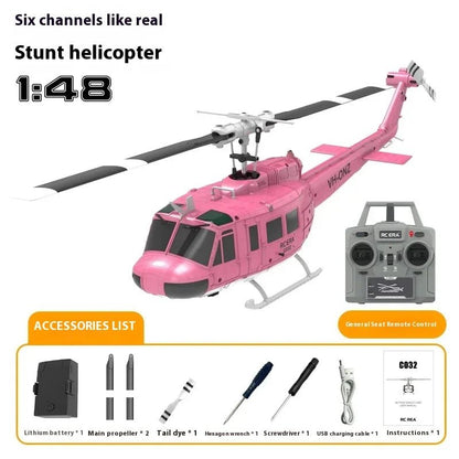 Huey UH - 1 6CH Stunt RC Helicopter – Free Reverse Flight Model - Featured Mart