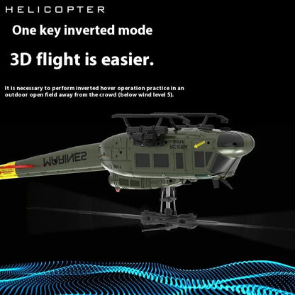 Huey UH - 1 6CH Stunt RC Helicopter – Free Reverse Flight Model - Featured Mart