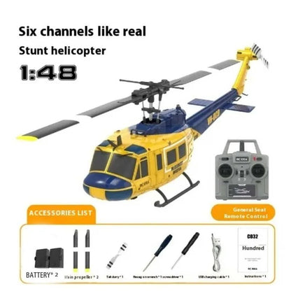 Huey UH - 1 6CH Stunt RC Helicopter – Free Reverse Flight Model - Featured Mart