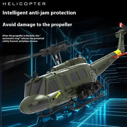 Huey UH - 1 6CH Stunt RC Helicopter – Free Reverse Flight Model - Featured Mart