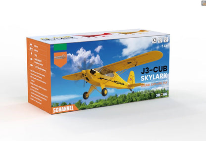 J3 - CUB RC Plane – Brushless 3D/6G RTF Remote Control Airplane - Featured Mart