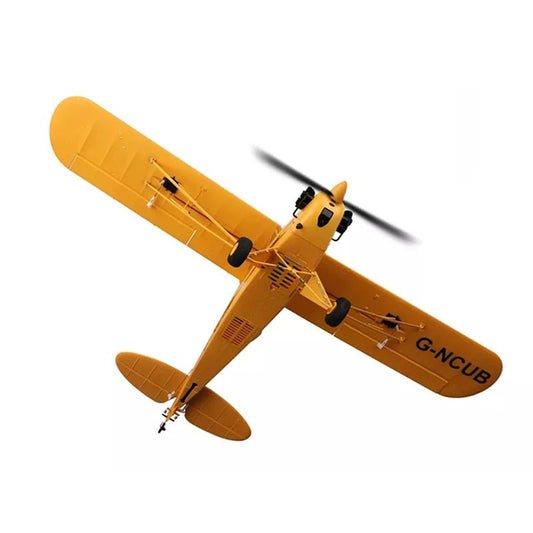 J3 - CUB RC Plane – Brushless 3D/6G RTF Remote Control Airplane - Featured Mart