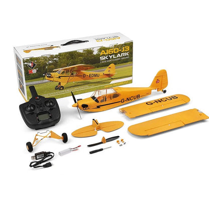 J3 - CUB RC Plane – Brushless 3D/6G RTF Remote Control Airplane - Featured Mart