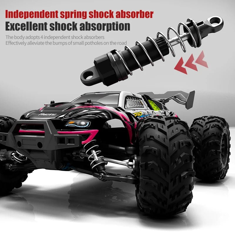 JJRC 70KM/H 1:16 4WD RC Car – Brushless High - Speed Off - Road Truck with LED Lights - Featured Mart