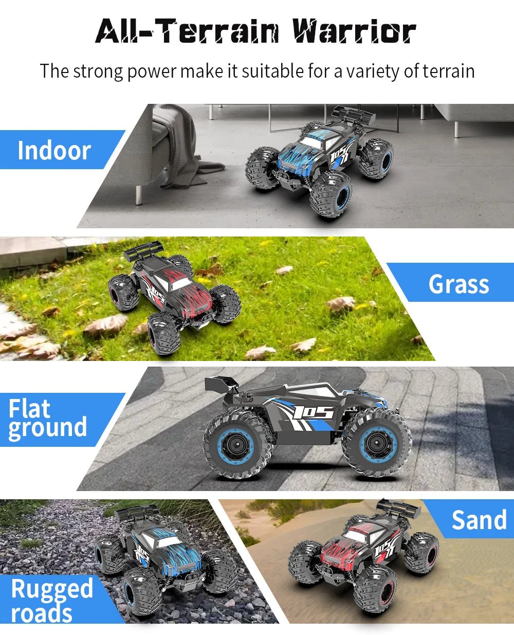 JJRC 70KM/H 1:16 4WD RC Car – Brushless High - Speed Off - Road Truck with LED Lights - Featured Mart