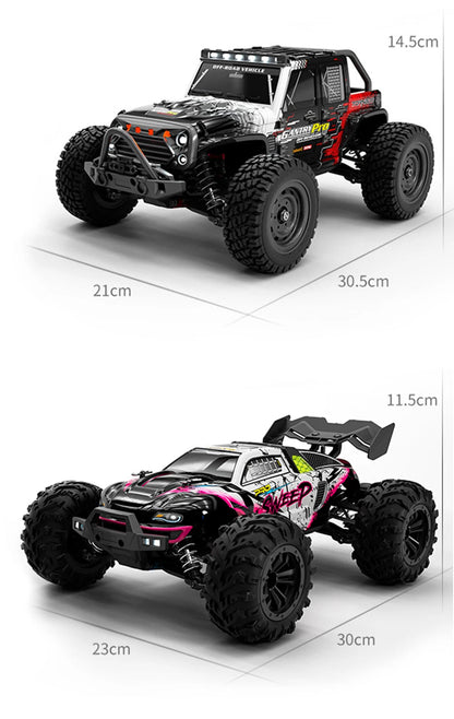 JJRC 70KM/H 1:16 4WD RC Car – Brushless High - Speed Off - Road Truck with LED Lights - Featured Mart