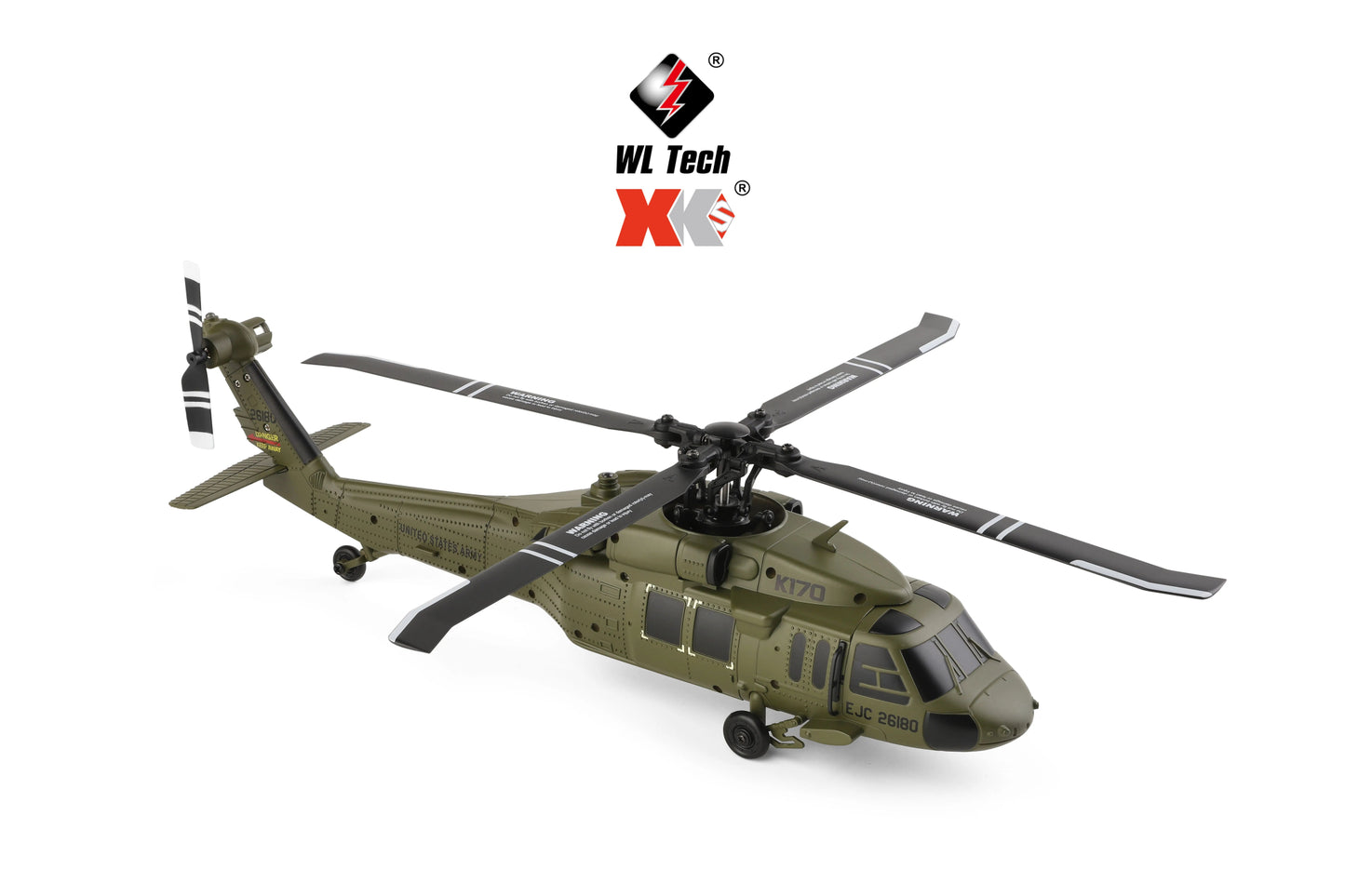 K170 RC Tactical Helicopter – 1:48 Scale Military Utility Aircraft Model - Featured Mart