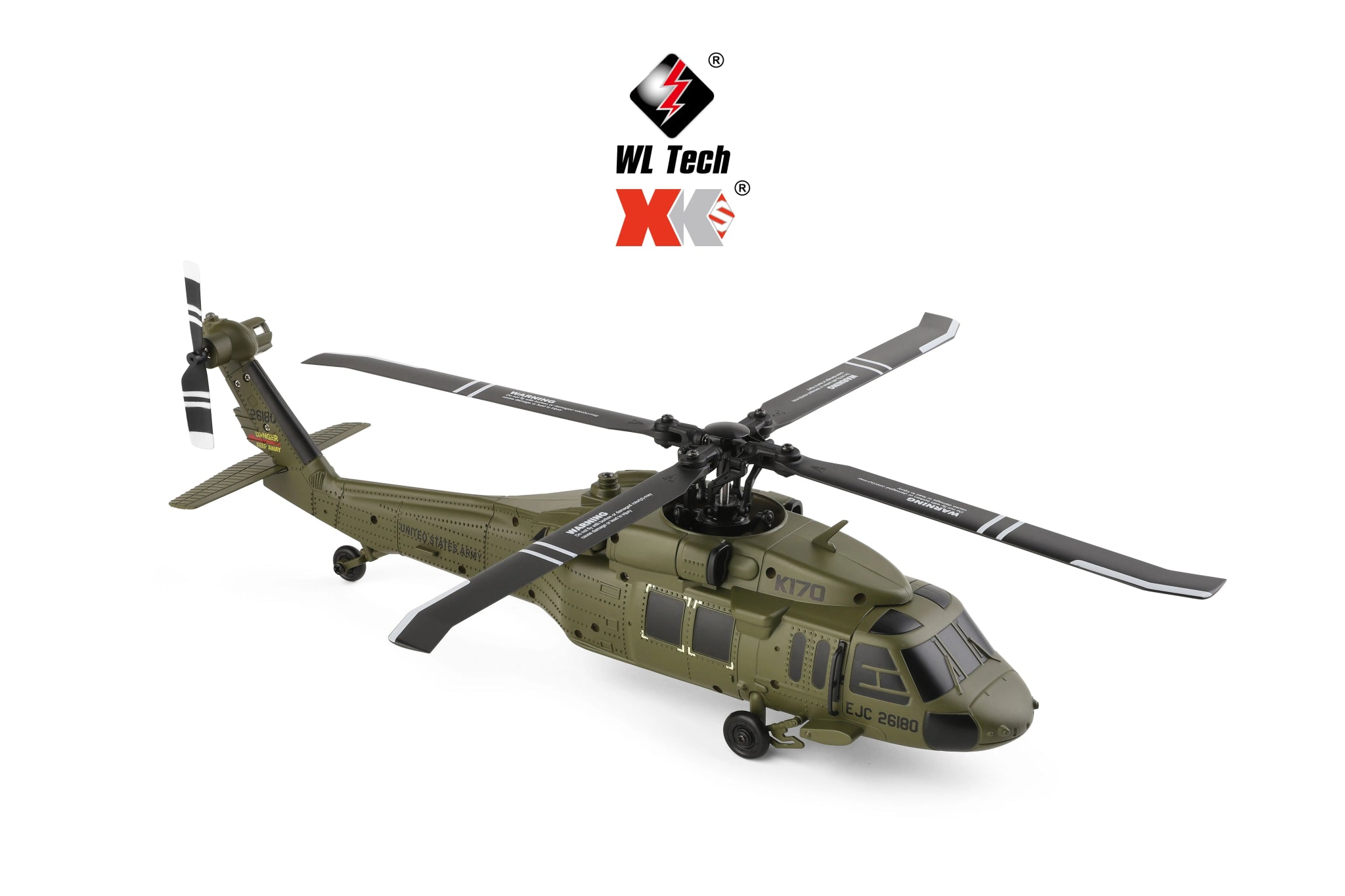K170 RC Tactical Helicopter – 1:48 Scale Military Utility Aircraft Model - Featured Mart