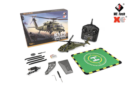 K170 RC Tactical Helicopter – 1:48 Scale Military Utility Aircraft Model - Featured Mart