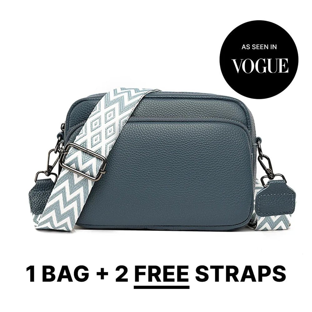 Leather Crossbody Bag and Accessories - Featured Mart