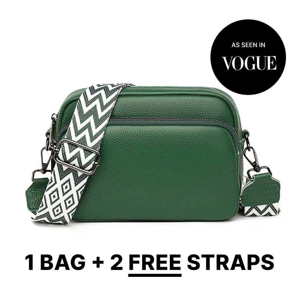 Leather Crossbody Bag and Accessories - Featured Mart