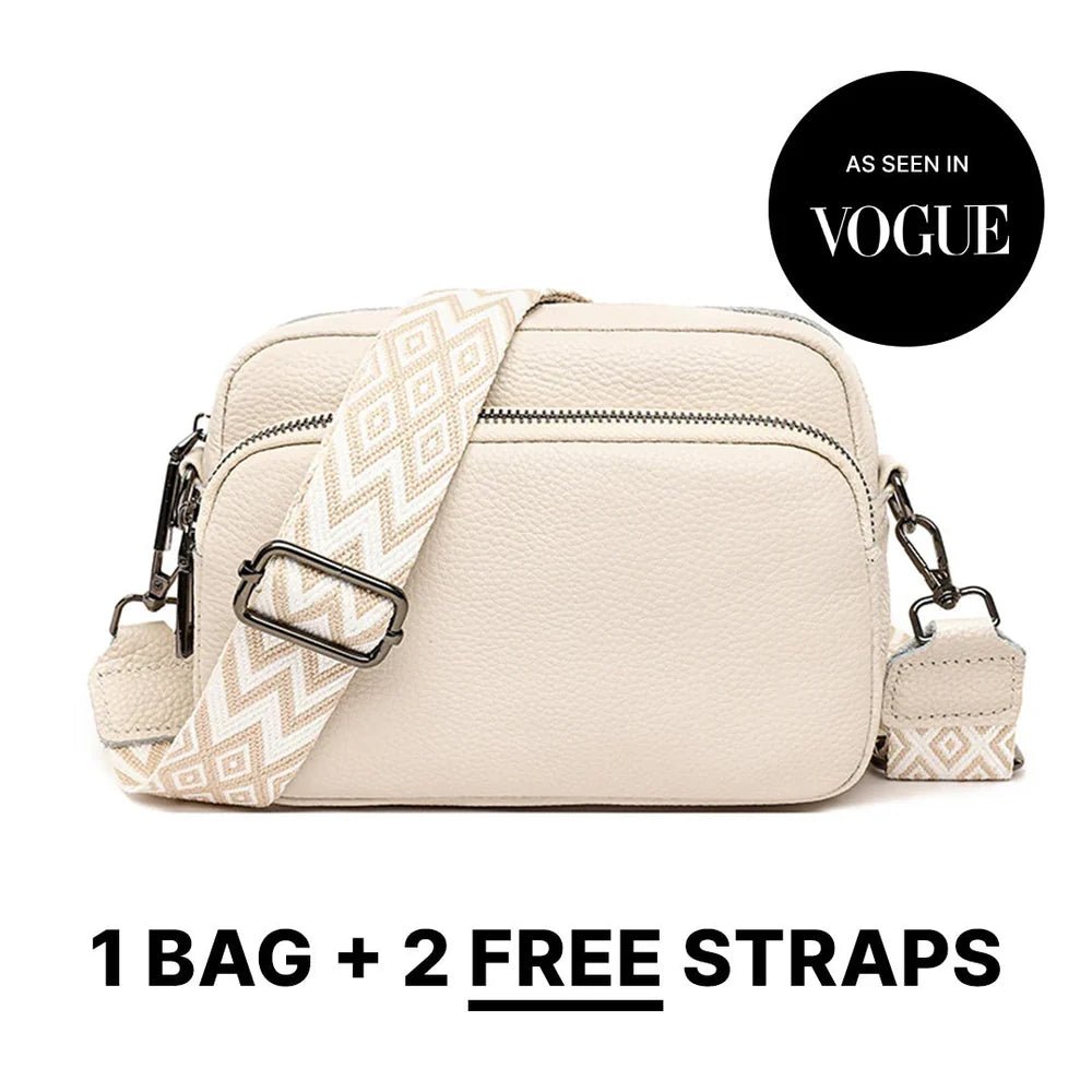 Leather Crossbody Bag and Accessories - Featured Mart