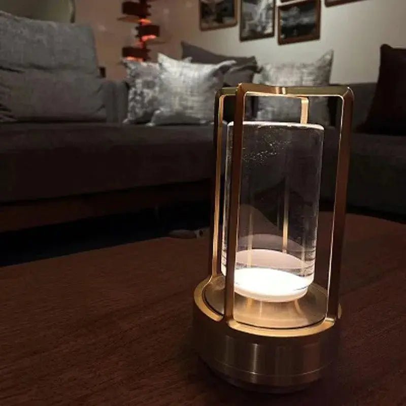 LED Cordless Table Lamp Retro Bar Metal Desk Lamps Rechargeable Touch Dimming Night Light Restaurant Bedroom Home Outdoor Decor - Featured Mart