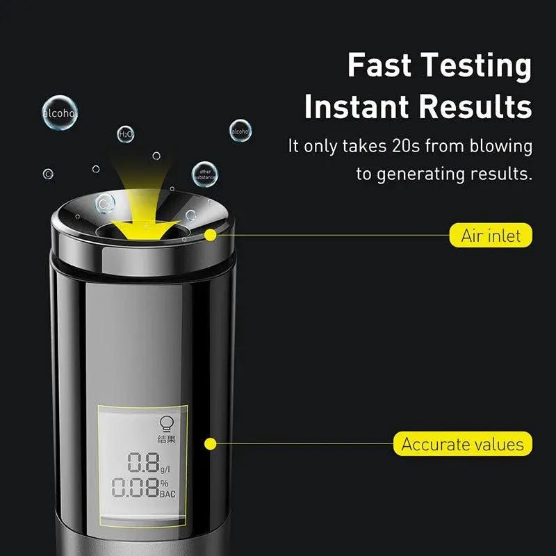 LED Professional Breath Alcohol Tester - Featured Mart